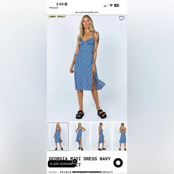 knee length dresses for ladies Mesmerise Halter Maxi Dress | Blue | Womens